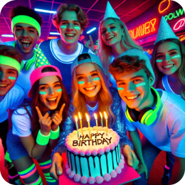 a group of people posing for a photo
